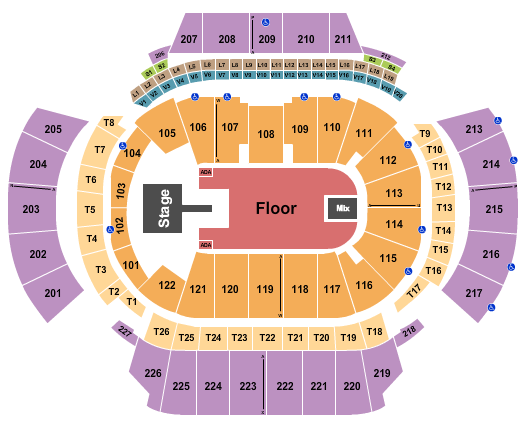 State Farm Arena - GA Seating Chart: Ken Carson