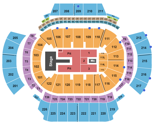 State Farm Arena - GA Seating Chart: Laufey