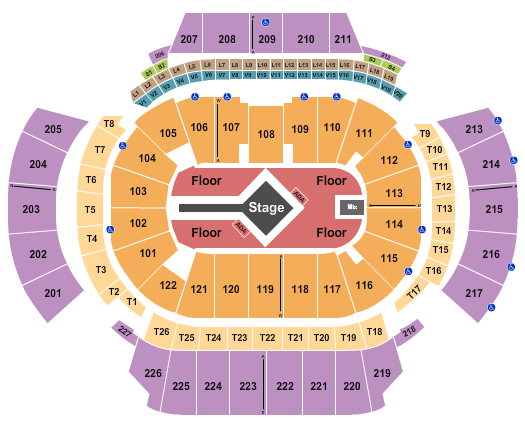 State Farm Arena - GA Seating Chart: Lil Baby