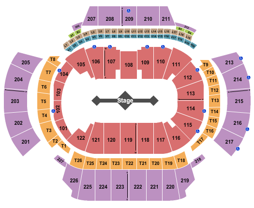 State Farm Arena - GA Seating Chart: Lil Baby