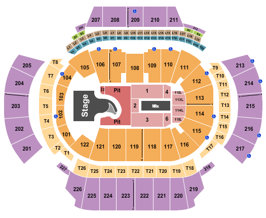 State Farm Arena - GA Seating Chart: Megan Moroney