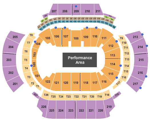 State Farm Arena - GA Seating Chart: Monster Trucks