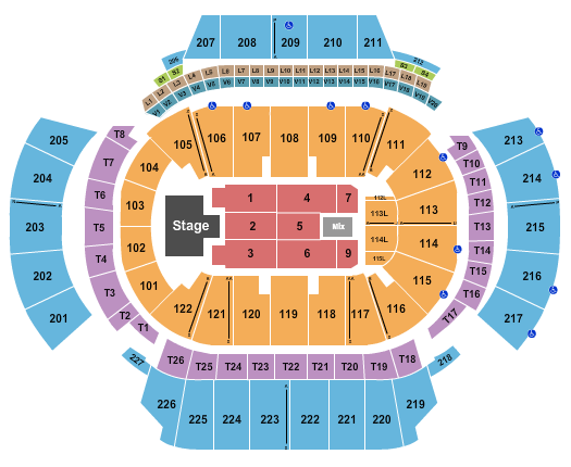 State Farm Arena - GA Seating Chart: Nick Cannon's Wild 'N Out Live