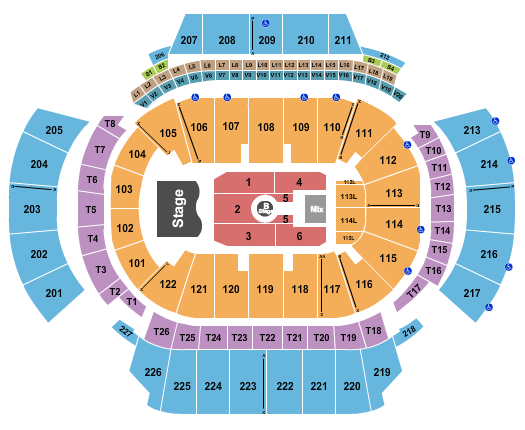 State Farm Arena - GA Seating Chart: Olivia Dean