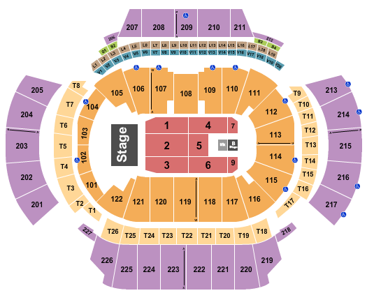 State Farm Arena - GA Seating Chart: Pentatonix