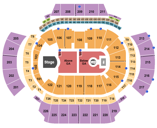 State Farm Arena - GA Seating Chart: Phoebe Bridgers