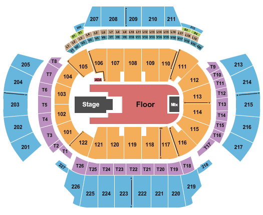 State Farm Arena - GA Seating Chart: Playboi Carti