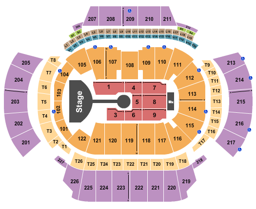 State Farm Arena - GA Seating Chart: Playoff Playlist