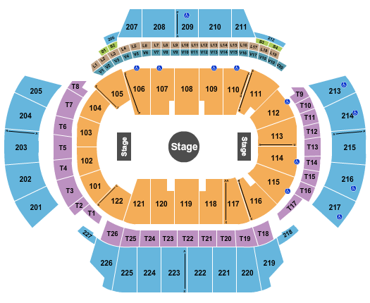 State Farm Arena - GA Seating Chart: Ringling Bros Circus