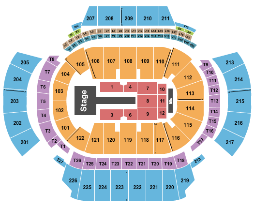 State Farm Arena - GA Seating Chart: Shakira