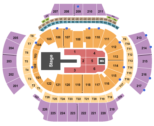 State Farm Arena - GA Seating Chart: Shakira