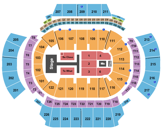 State Farm Arena - GA Seating Chart: Tate McRae