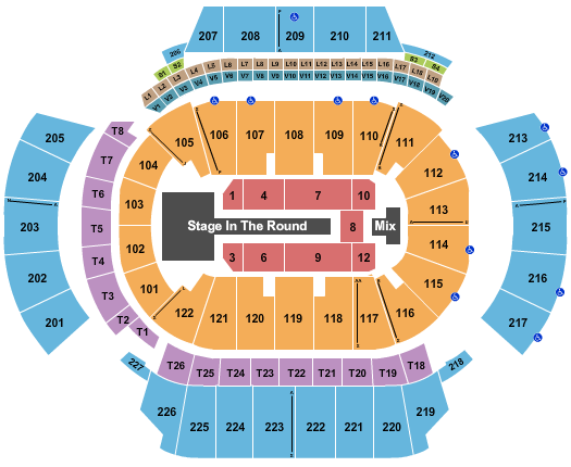 State Farm Arena - GA Seating Chart: The Fugee