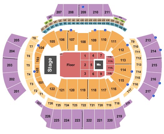State Farm Arena - GA Seating Chart: The Neighbourhood