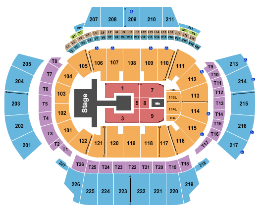 State Farm Arena - GA Seating Chart: Young Miko