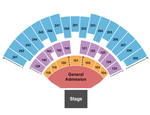 State Farm Center Seating Chart: Endstage GA