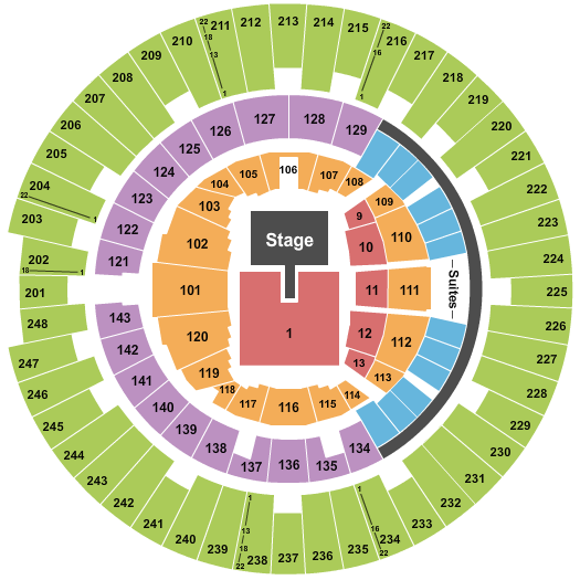 State Farm Center Seating Chart: Parker McCollum