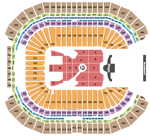 State Farm Stadium Seating Chart: Ed Sheeran