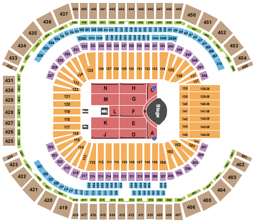 Brooks Stadium Seating Chart