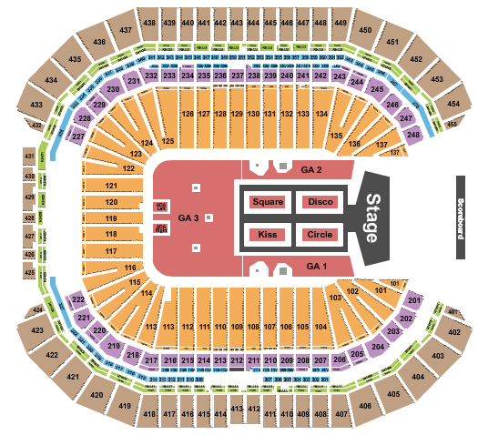 State Farm Stadium Seating Chart: Harry Styles