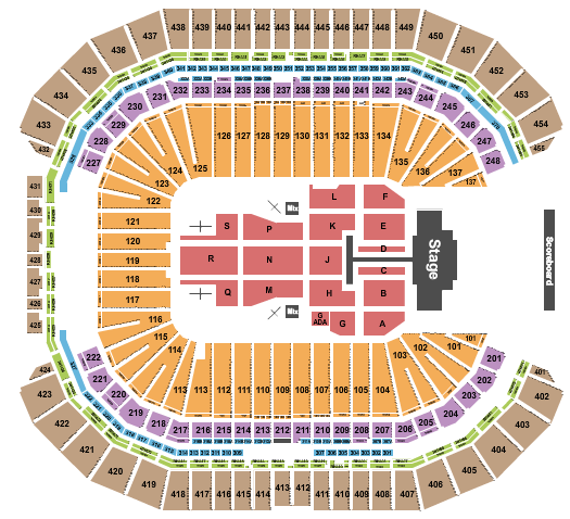 State Farm Stadium Seating Chart: Post Malone