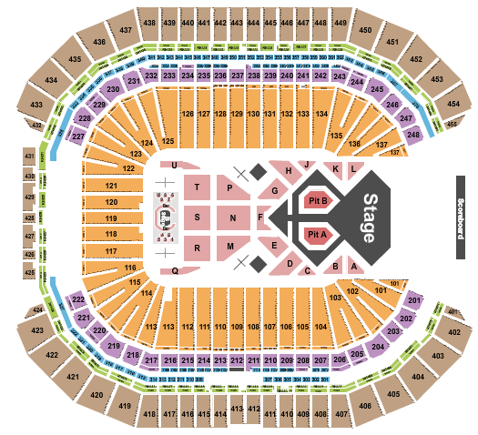 State Farm Stadium Seating Chart: Usher