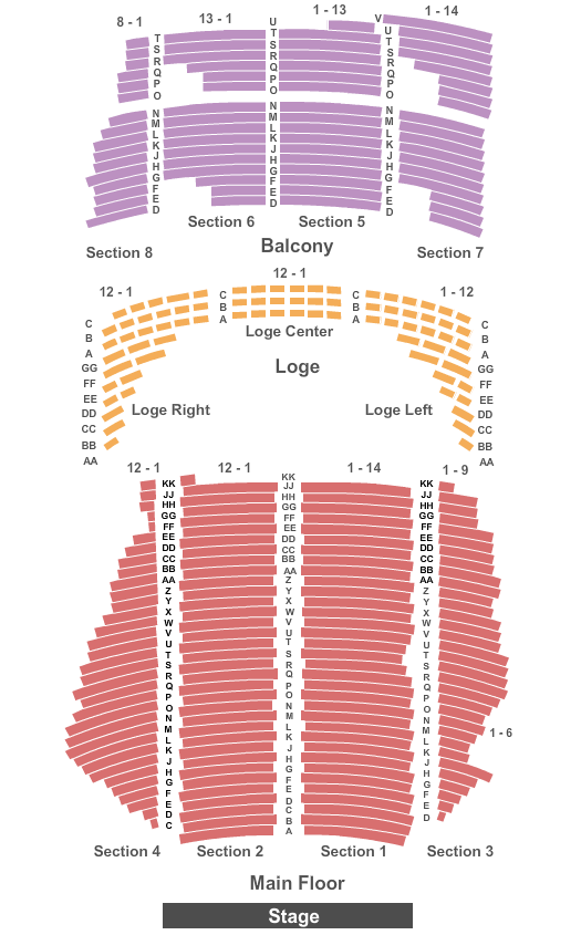 State Theatre State College Seating Chart