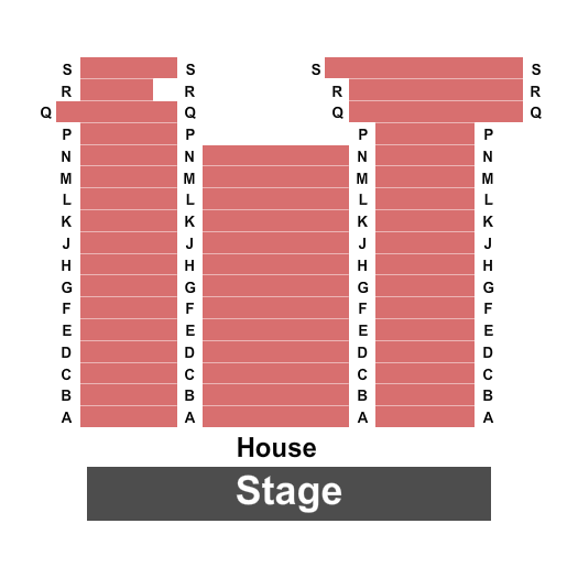 Steel River Playhouse Seating Chart: Endstage
