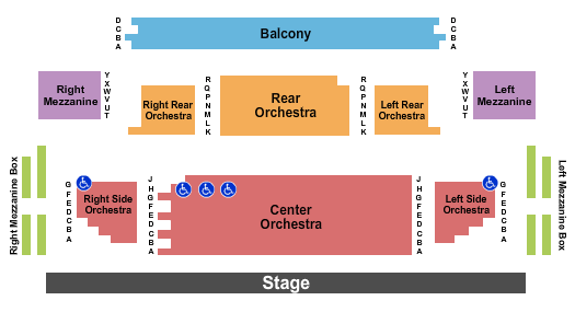 Stephen Sondheim Center Seating Chart: Endstage