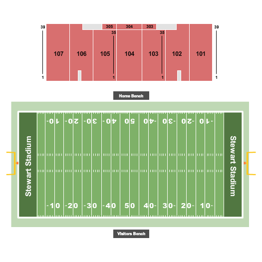 Stewart Stadium Seating Chart: DCI