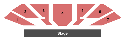 Stewart Theatre - Raleigh Seating Chart: End Stage