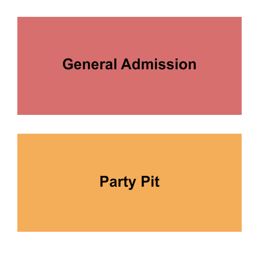 Stix Ludington Seating Chart: GA & Party Pit