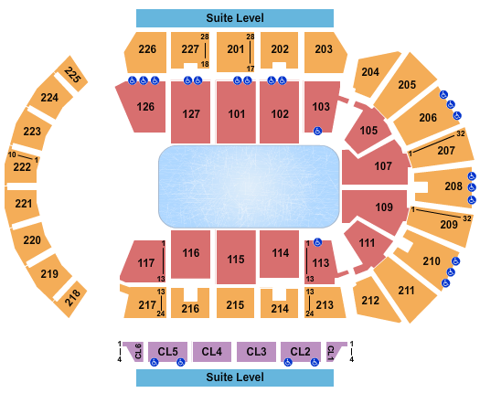 Adventist Health Arena Seating Chart: Disney On ice 2