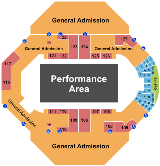 Landon Arena At Stormont Vail Events Center Seating Chart: Blizzard Bash