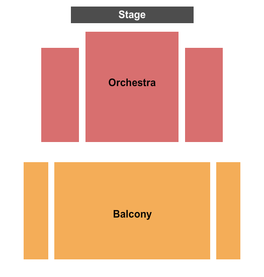 Strand Center for the Arts Seating Chart: Endstage