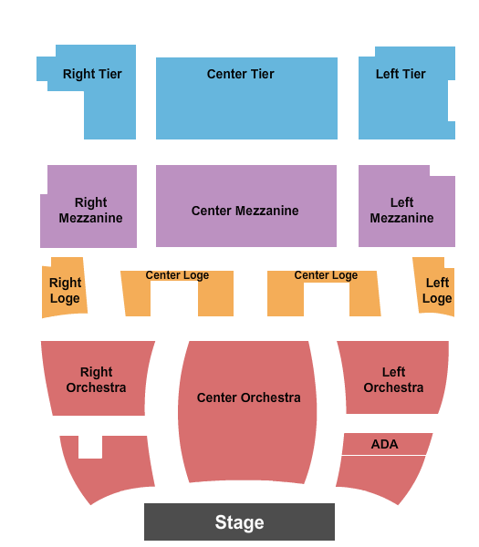 Strand Theatre Seating Chart