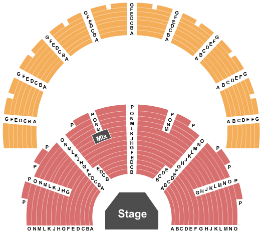 Stratford Festival Theatre Seating Chart
