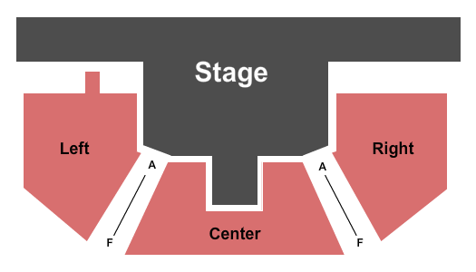 Studio Theatre at James Lumber Center Seating Chart: End Stage
