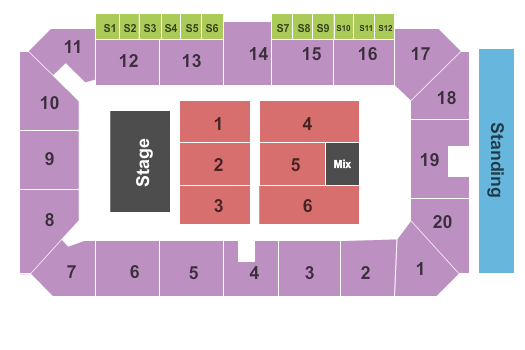 Sudbury Arena Map