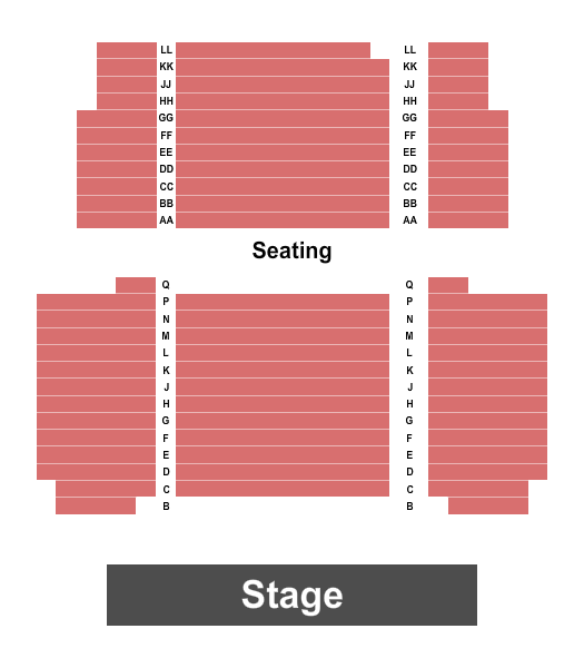 Suffolk Center For Cultural Arts Seating Chart: Endstage