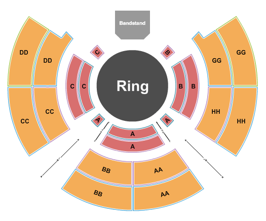 Suffolk Downs Seating Chart: Circus