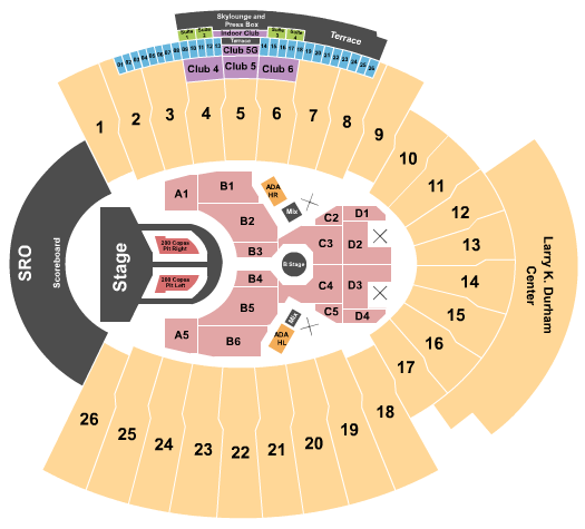 Sun Bowl Stadium Seating Chart: Karol G
