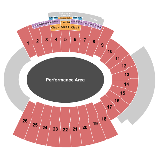 Sun Bowl Stadium Seating Chart: Monster Jam 2