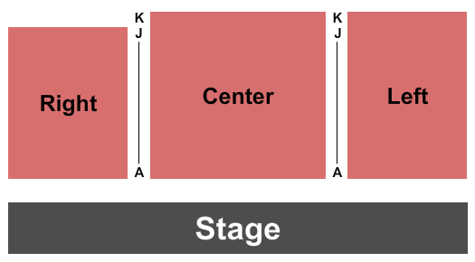 Sun Showroom Seating Chart: Endstage