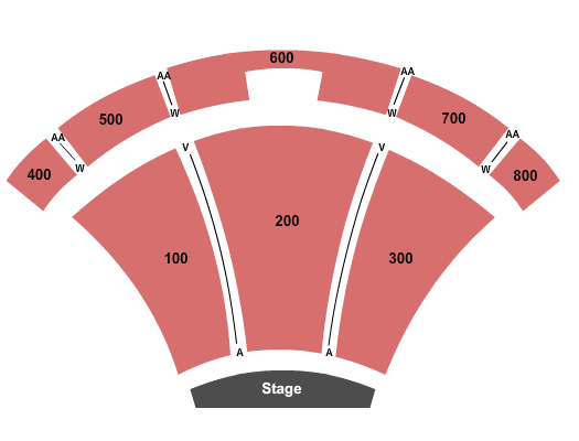 Sun Valley Pavilion At The Sun Valley Center for the Arts Seating Chart: End Stage
