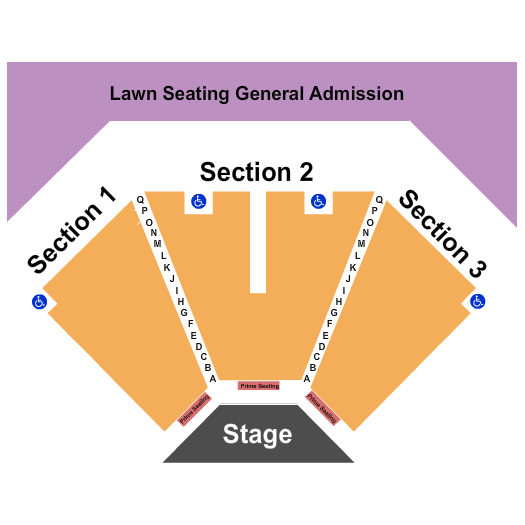 Sundance Mountain Resort Outdoor Amphitheatre Seating Chart: Endstage