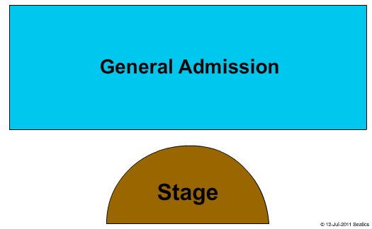 Sunset Cove Amphitheater Seating Chart