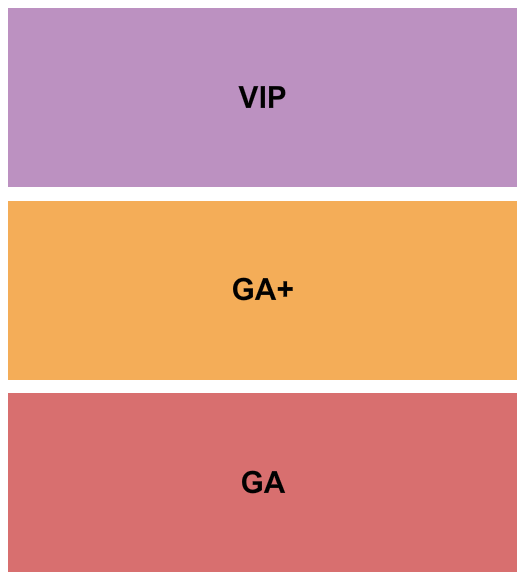 Sunshine Grove - FL Seating Chart: GA/GA+/VIP