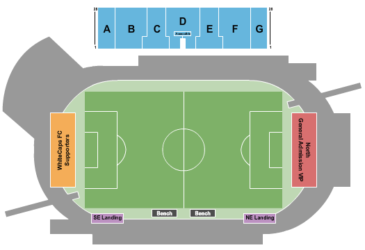 Swangard Stadium Seating Chart: Soccer 3