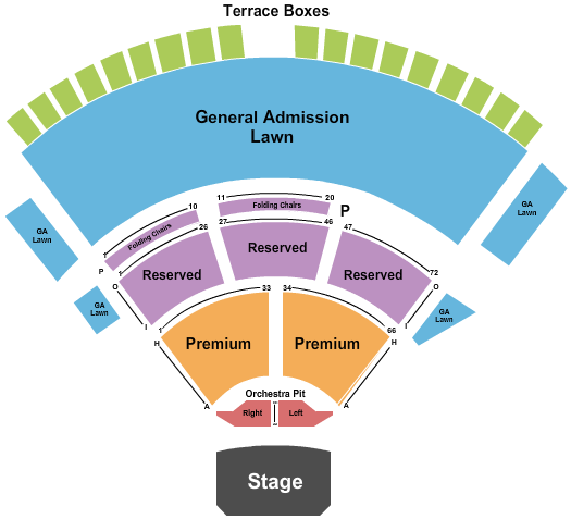 Sweetland Amphitheatre at Boyd Park Seating Chart: Styx